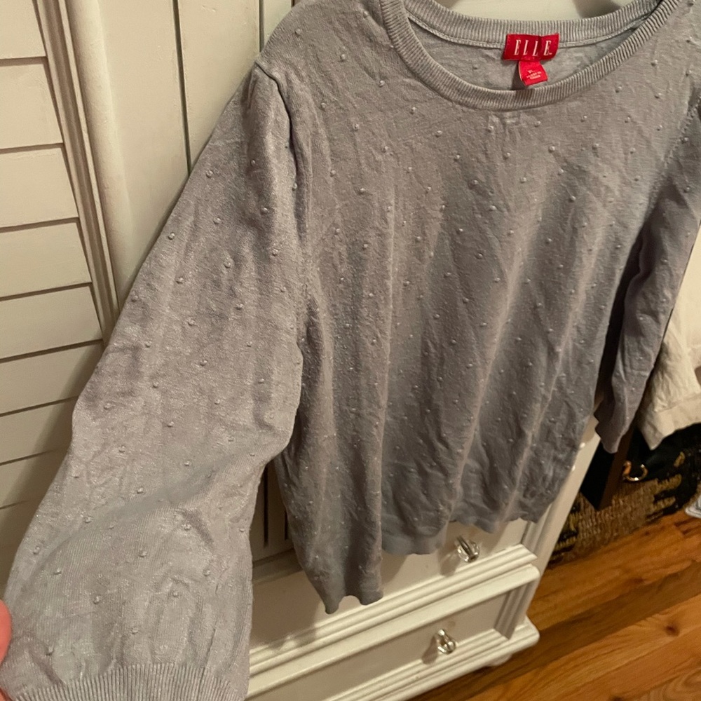 Vintage Pale Blue Elle Sweater